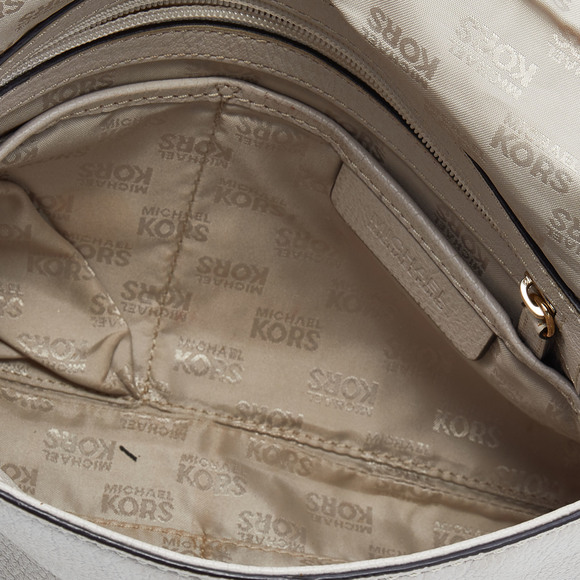 MICHAEL MICHAEL KORS White Leather Sloan Chain Flap Shoulder Bag - Picture 7 of 9